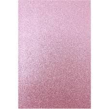  Glitter Paper pink  foam  : 1 mm  А4