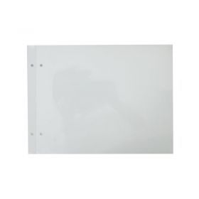 Album pages 10pcs, 22x16cm, white - IDEA1108