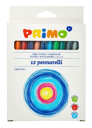 Флумастери PRIMO 12 ЦВ.601PEN12