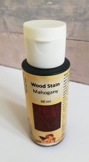 Wood stain 60 ml - mahogany