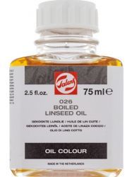 TALENS BOILED LINSEED OIL - ПРЕВАРЕНО ЛЕНЕНО МАСЛО 75мл  - 016982