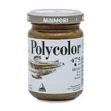 Акрилна боя Maimeri Polycolor - 140 мл - бронз 475
