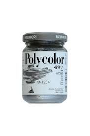 Акрилна боя Maimeri Polycolor - 140 мл - стомана 497