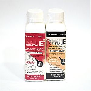 Бързосъхнеща двукомпонентна епоксидна смола Cristal E  ICE03