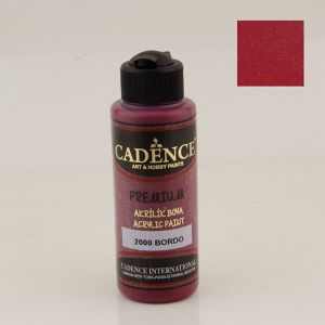 Акрилна боя Cadence Premium 120 ml  bordo 2000
