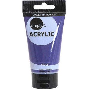 Acrylic paintDaler Rowney 75 ml -violet