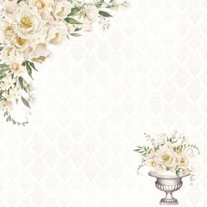 Лист дизайнерска хартия Wedding 1 30x30 cm - CR2301-04