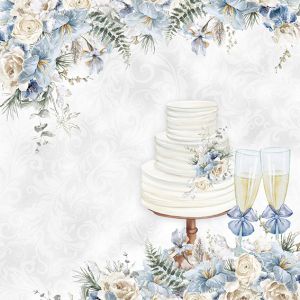 Sheet Design Paper Wedding 130x30 cm - CR2302-11