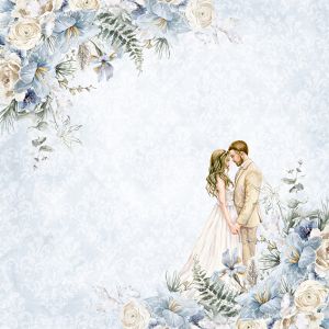 Лист дизайнерска хартия Wedding 2 30x30 cm - CR2302-06