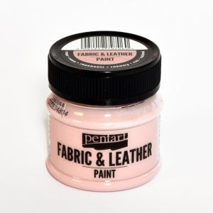 Fabric and leather paint 50ml - pink 34804